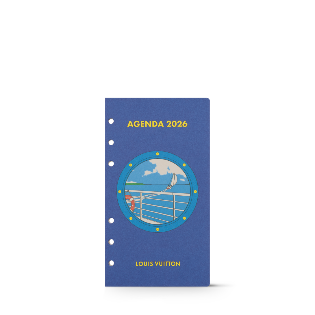 2026年版 ルイ・ヴィトン アジェンダ レフィル　ビジョナリー限定シール付き louis-vuitton--